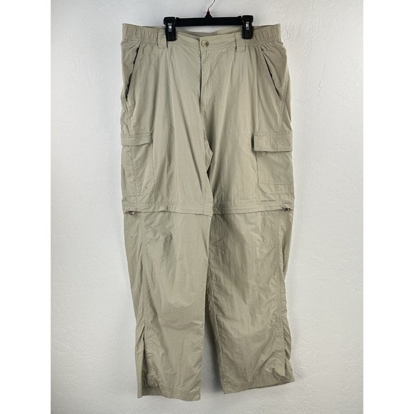 Columbia Titanium Men’s Pants L Packable Omni‎ Dry Convertible Hiking Fishing - Picture 1 of 12